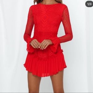 Hello Molly Red Dress